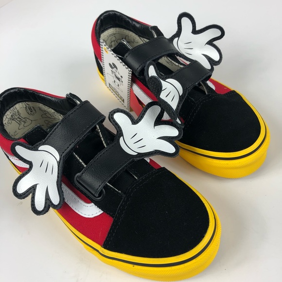 Vans Disney kids Velcro Mickey shoes - Picture 6 of 8
